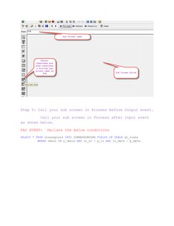Creating Select Options in Module Pool | PDF