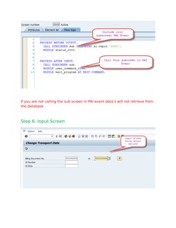 Creating Select Options in Module Pool | PDF