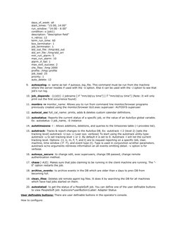 AutoSys Command Line Cheatsheet | PDF | Command Line Interface ...