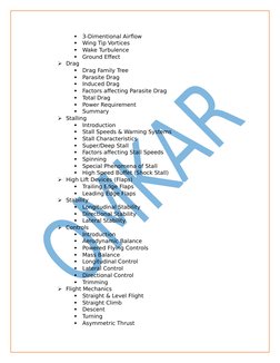 
3-Dimentional Airflow

Wing Tip Vortices

Wake Turbulence

Ground Effect
Drag

Drag Family Tree

Parasite Drag

Indu