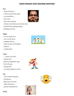 Descriptive Scenery Phrases | PDF | Sky | Earth Phenomena