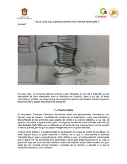 “2015 AÑO DEL GENERALÍSIMO JOSÉ MARÍA MORELOS Y 
PAVÓN”
En este caso, la serpiente aparece grande y bi