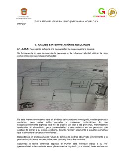 “2015 AÑO DEL GENERALÍSIMO JOSÉ MARÍA MORELOS Y 
PAVÓN”
6.- ANALISIS E INTERPRETACIÓN DE RESULTADOS
6.