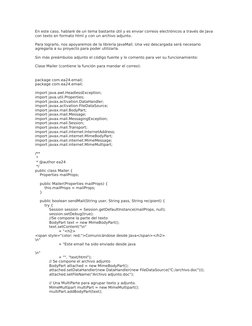 En este caso, hablaré de un tema bastante útil y es enviar correos electrónicos a través de Java 
con texto en formato html y
