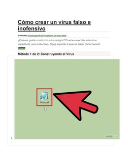 (http://es.wikihow.com/crear-un-virus-falso-e-inofensivo#/Imagen:Create-a-Fake-and-Harmless-Virus-Step-1-Version-2.jpg)
Cóm
