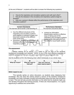 DRAFT 
April 29, 2014
4 
 
 
At the end of Module 1, students will be able to answer the following key questions: 
 
 
 
How