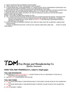Calibration Technician Training Guide | PDF | Calibration | Computing