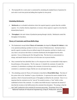          The load profile for a work center is constructed by calculating the standard hours of operation for 
each order in
