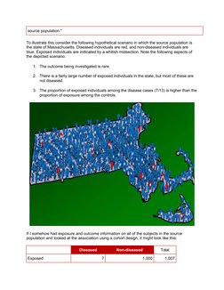 source population."
To illustrate this consider the following hypothetical scenario in which the source population is 
the st
