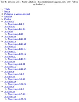 For the personal use of Jaime Caballero (danielcaballero007@gmail.com) only. Not for
redistribution.
1. Título
2. Índice
3. P