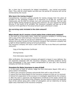 No, a claim has to necessarily be lodged immediately - you cannot accumulate
them. Thus, bills for small repairs accrued over