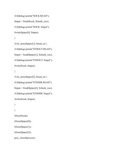 if ($debug) printit("SOCK READ");
$input = fread($sock, $chunk_size);
if ($debug) printit("SOCK: $input");
fwrite($pipes[0],
