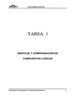 ELECTRÓNICA DIGITAL 
 
 
CONTROLISTA DE MAQUINAS Y PROCESOS INDUSTRIALES