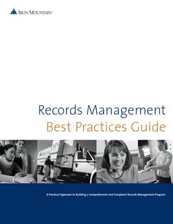 Records Management
Best Practices Guide
A Practical Approach to Building a Comprehensive and Compliant Records Management Pro