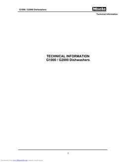 diagram miele dishwasher reset code