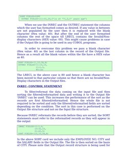JCL Sort Utilities and Examples | PDF | Parameter (Computer Programming ...