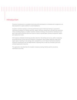 2
Preventive maintenance is a predetermined task performed based on a schedule and its objective is to 
keep equipment in goo