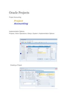 Oracle Projects Implementation Guide | PDF | Information Technology ...