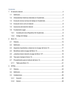 Bono 14 en Guatemala: Fechas y Derechos | PDF | Derecho laboral | Salario