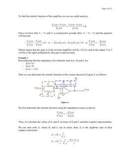 Transfer Functions in Electrical Systems | PDF | Rotation Around A ...