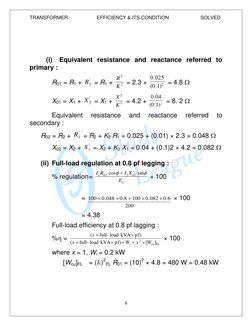 Transformer Efficiency Calculations Guide | PDF | Kilowatt Hour ...