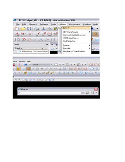 Microstation Command Promt MicroStation Key-in Command List | PDF