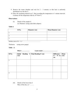4 
 
9. Remove the steam chamber and wait for 2 – 3 minutes so that heat is uniformly 
distributed over the disc C. 
10. Plac