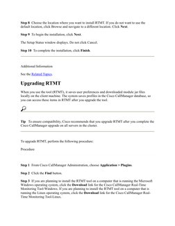Install Cisco RTMT on Windows 11 | PDF | Installation (Computer ...