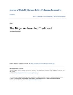 Journal of Global Initiatives: Policy, Pedagogy, Perspective (http://digitalcommons.kennesaw.edu/jgi?utm_source=digitalcom