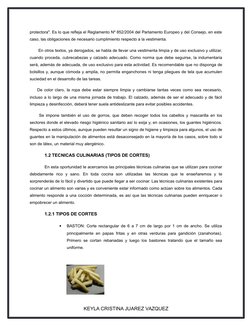 protectora". Es lo que refleja el Reglamento Nº 852/2004 del Parlamento Europeo y del Consejo, en este
caso, las obligaciones