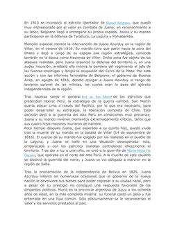 En 1810 se incorporó al ejército libertador de Manuel Belgrano, (http://www.biografiasyvidas.com/biografia/b/belgrano.htm) qu