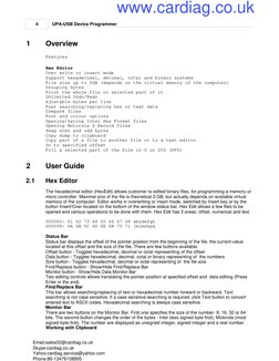 UPA-USB Programmer User Manual | PDF | Boolean Data Type | Computer ...