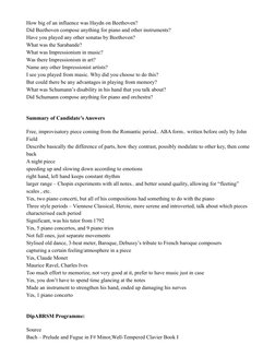 How big of an influence was Haydn on Beethoven?
Did Beethoven compose anything for piano and other instruments?
Have you play
