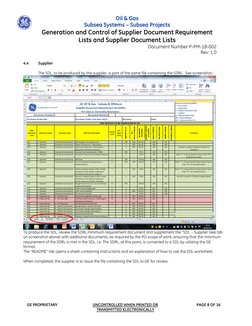Sdrl Example SDRL Generation and Control Process | PDF | Subsea (Technology) | Databases