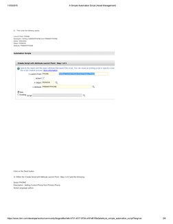 11/03/2015
A Simple Automation Script (Asset Management)
https://www.ibm.com/developerworks/community/blogs/a9ba1efe­b731­431