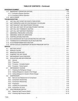 iv
T-354
TABLE OF CONTENTS -- Continued
PARAGRAPH NUMBER
Page
4.11
EMERGENCY OPERATION (OPTION)
4--9
. . . . . . . . . . . .