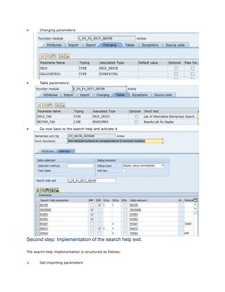 Creating SAP Search Help with Exit | PDF | Parameter (Computer ...