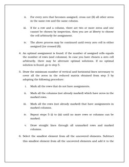 Understanding the Assignment Problem | PDF | Operations Research ...