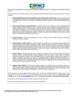 1) "Policy Issuing Office: Delhi", 2) "Consolidated Stamp Duty deposited as per the order of Government of National Capital T