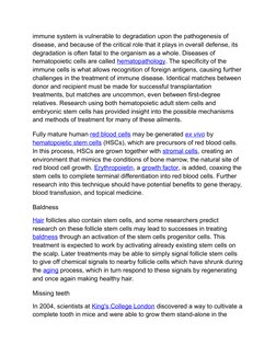 immune system is vulnerable to degradation upon the pathogenesis of 
disease, and because of the critical role that it plays
