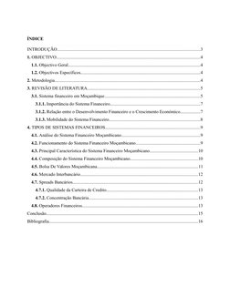 ÍNDICE
INTRODUÇÃO............................................................................................................