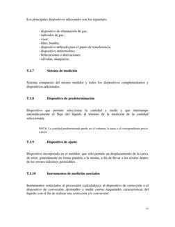 vi
Los principales dispositivos adicionales son los siguientes:
- dispositivo de eliminación de gas;
- indicador de gas;
- vi