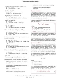 Wind Turbine Foundation Design Ch5 | PDF | Deep Foundation ...