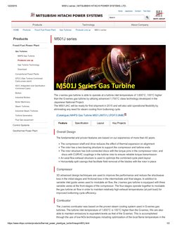 501g M501J Gas Turbine Overview | PDF | Gas Turbine | Turbine