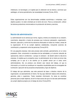 Lea esto primero. UNIACC, semana 1 
 
 
intelectual y la tecnología) y el capital para la obtención de los bienes y servi