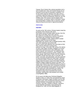 Visayas. Due to factors like a dense population and a 
lack of arable land, Cebu and Central Visayas are an 
important source