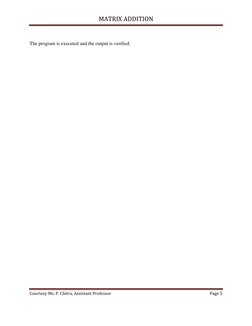 Matrix Addition Program in C | PDF | Teaching Methods & Materials ...