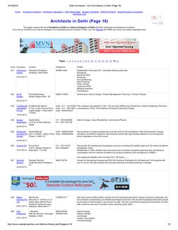 Delhi Architects - List of Architects in Delhi (Page 16) | PDF ...