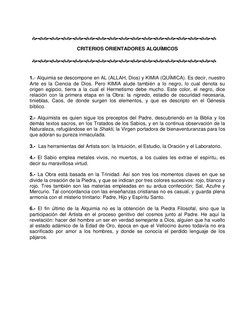 
 
CRITERIOS ORIENTADORES ALQUÍMICOS 
 

 
 
1.- Alquimia