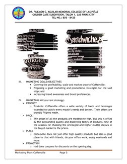 DR. FILEMON C. AGUILAR MEMORIAL COLLEGE OF LAS PIÑAS
GOLDEN GATE SUBDIVISION, TALON 1, LAS PINAS CITY
TEL NO.: 805 – 8425
III